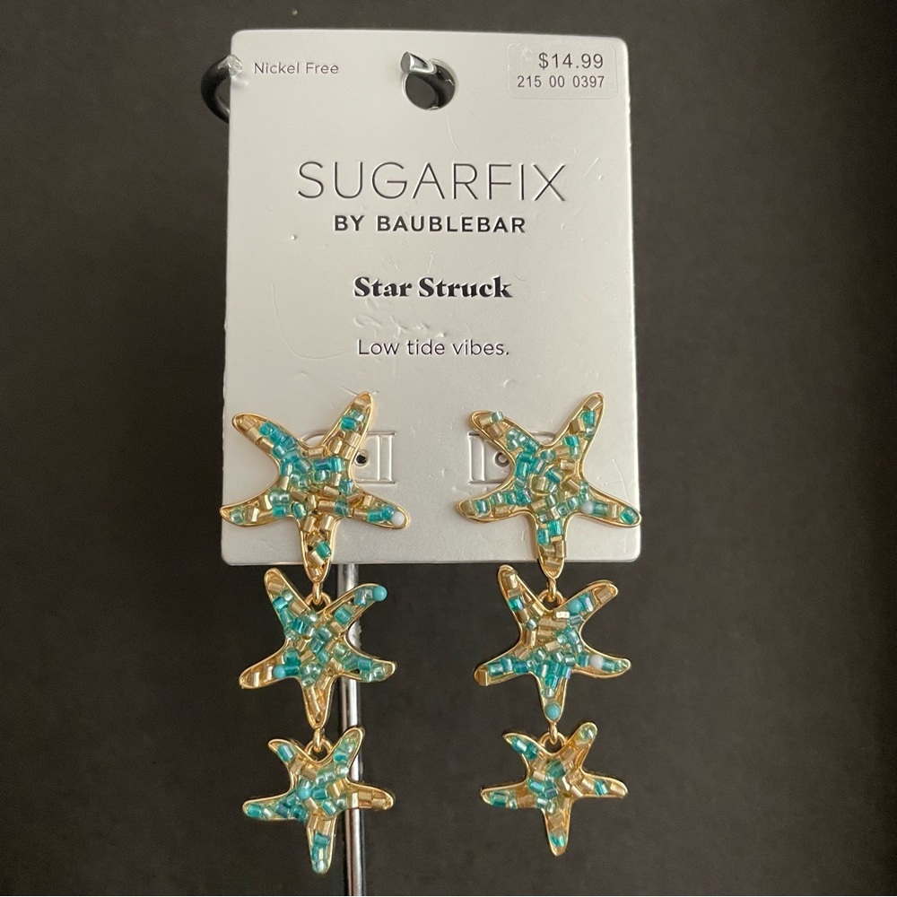 ✨3/$25 BaubleBar Star Struck Earrings